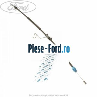 Cablu frana mana dreapta 1266 mm Ford Transit 2006-2014 2.4 TDCi 115 cai #1A97B75C41